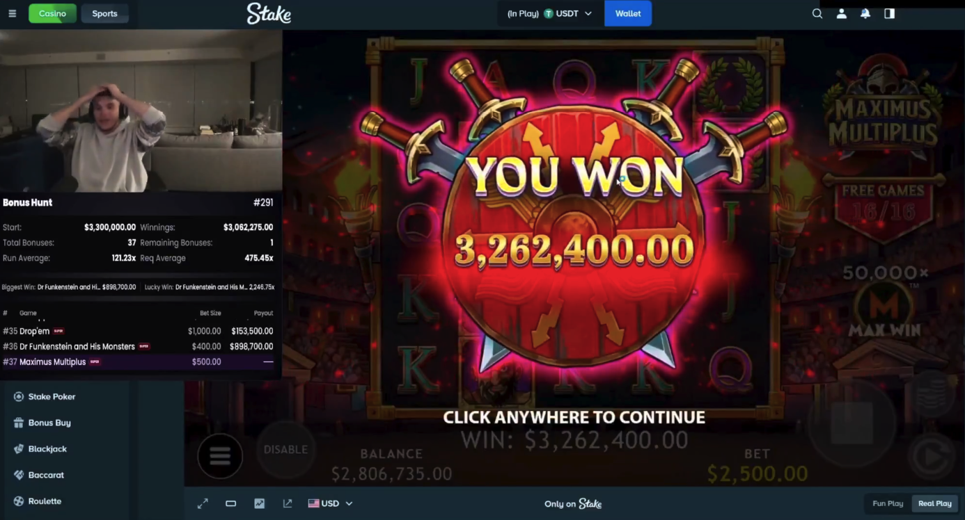 Maximus multiplus win